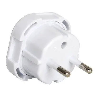 Plug E that can work in an Outlet F