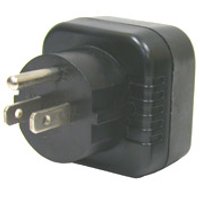 vista posteriore dell'adattatore generico per utilizzare gli spinotti tipo E da Mali negli outlet tipo B da Costa Rica