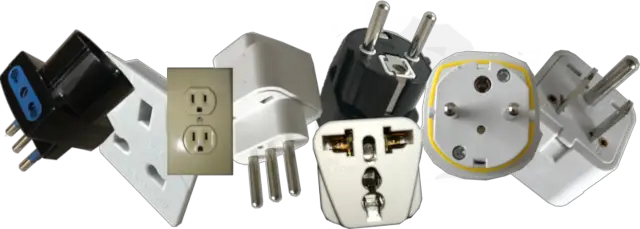 AC Plug Travel Wall Power Adapter for America Thailand China ZVPU003 Universal 